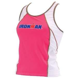  TYR Ironman Womens Tankini, Pink, Small Sports 