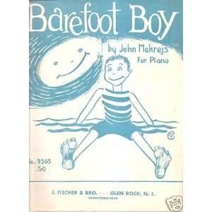  Sheet Music Barefoot Boy John Mokrejs 100 