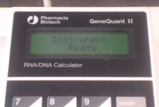 Pharmacia GeneQuant II Spectrophotometer Gene Quant RNA  