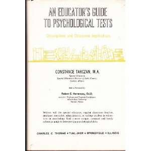  Educators Guide to Psychological Tests Descriptions and 