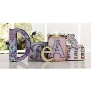   Haley Dimensions of the Heart Dream Votive Candle Holder Signs 5