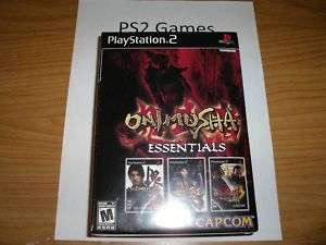 Onimusha Essentials Trilogy Playstation PS2 Sealed New 013388260737 