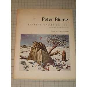   Kennedy Galleries Catalogue   Peter Blume Exhibit Feb.20 Mar.9,1968