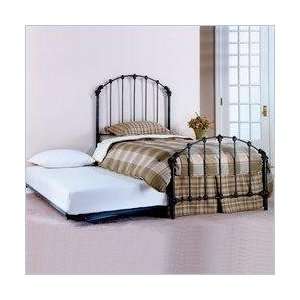 Bonita Metal Twin Bed with Pop Up Trundle   Hillsdale 346 330  