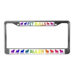  Pit Bull Pets License Plate Frame by CafePress: Everything 