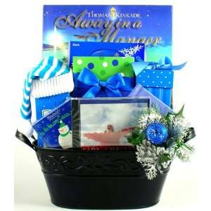 Childs Christmas, Holiday Basket For Grocery & Gourmet Food