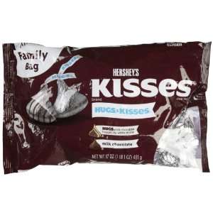 Hersheys Hugs & HersheyS Milk Chocolate Kisses Assortment Bag 17 oz 