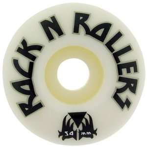  Accel   Rock N Rollers Skateboard Wheels (54mm), Set of 4 