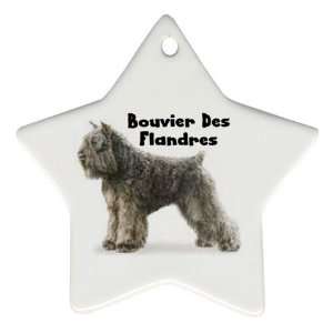  Bouvier des Flandres Ornament (Star)