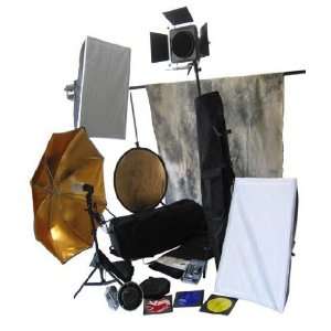  Deluxe II Professional Studio Lights Kit: Camera & Photo