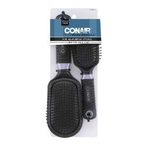   CONAIR HAIR BRUSHES FOR ALL PURPOSE STYLING [GREAY FOR THICK HAIR