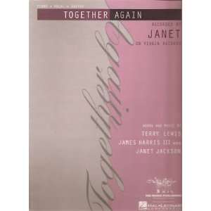    Sheet Music Together Again Janet Jackson 123 