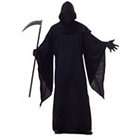 Grim Reaper Costume Horror Robe Dickens Ghost Mens XL