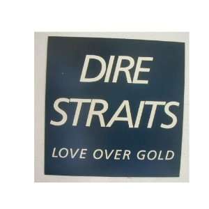 Dire Straits Poster Flat Love Over Gold The