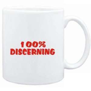  Mug White  100% discerning  Adjetives