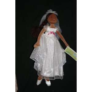  African American Bride Wedding Doll 