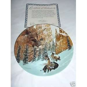  Canyon of the Cat by Julie Kramer Cole Collector Plate 