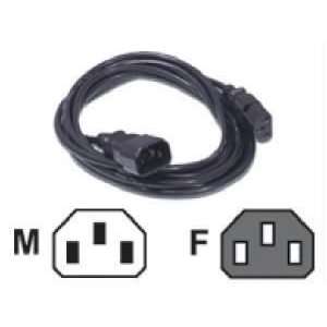  15ft Power Cord Extension: Computers & Accessories