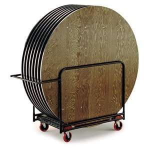   Folding Products Heavy Duty Round Table Caddy: Patio, Lawn & Garden
