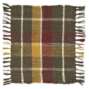 Truman Rib Weave Woven Cotton 9 x 9 Tablemat 