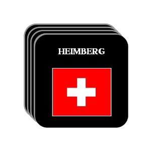  Switzerland   HEIMBERG Set of 4 Mini Mousepad Coasters 