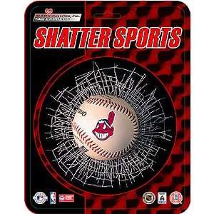  Cleveland Indians MLB Shatter Ball Window Decal Sports 