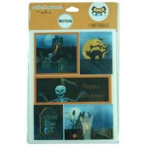  Halloween Paper Stickers   Motion (2 Sheets) Toys & Games