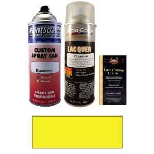 12.5 Oz. Highway Yellow Spray Can Paint Kit for 2009 Pontiac Wave (52U 