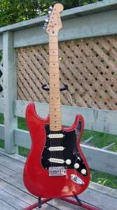 1989 Fender Stratocaster Squier II   MIK   RED BEAUTY  