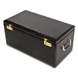  Morelle Leather Jewelry Box With Jewelry Roll A22635: Home 