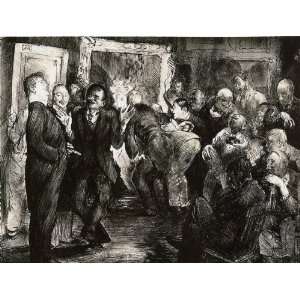 Hand Made Oil Reproduction   George Wesley Bellows   24 x 18 inches 