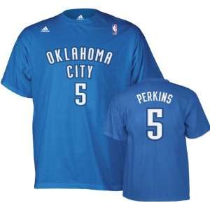 Oklahoma City Thunder Russell Westbrook Adidas Blue T Shirt:  