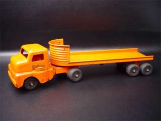Structo Toys Pressed Steel Log Trailer Truck No. 940  