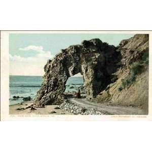  Reprint Santa Monica CA   Arch Rock 1900 1909