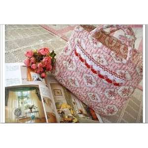    Shabby and Vintage Style Rose Stocking Bag F