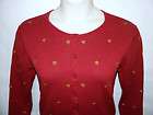 NWT $36 Fall Leaves Thanksgiving Cardigan Sweater Small