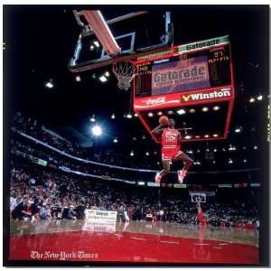  Michael Jordan, Slamdunk Contest, Chicago, IL   1988
