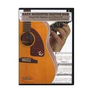  MJS Music Publications Easy Acoustic Guitar DVD Beginner 