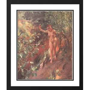  Zorn, Anders 28x34 Framed and Double Matted Red sand 