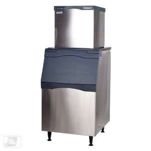   517 Lb Full Size Cube Ice Machine w/ Storage Bin: Home & Kitchen