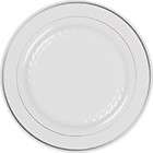 Clear Plastic Plates 200 Wedding / Party