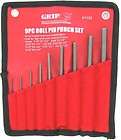 NEW GRIP 9 Pc Forged Steel Roll Pin Punch Set Tools Chisel