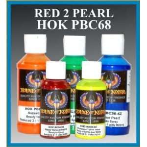    RED II PEARL PBC68/PBC 68 HOUSE OF KOLOR 4 z AUTO PAINT Automotive