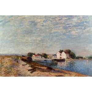 Hand Made Oil Reproduction   Alfred Sisley   24 x 16 inches   Saint 