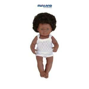  Miniland Baby Doll Afroamerican Girl (38 Cm, 15) Toys 
