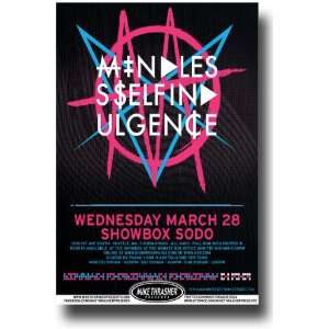  Mindless Self Indulgence Poster   Concert Flyer   Tighter 