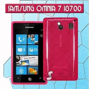   Case Cover for Samsung Omnia 7 i8700   Pink Cell Phones & Accessories