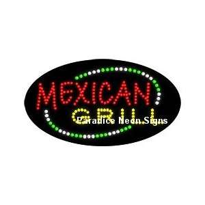  Mexican Grill LED Sign (Oval): Sports & Outdoors