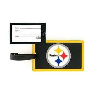  NFL Luggage Tag   Pittsburgh Steelers: Sports & Outdoors