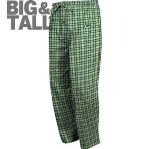  Nfl Green Bay Packers Big & Tall Flannel Pant: Sports 